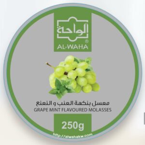 معسل الواحة عنب ونعنع