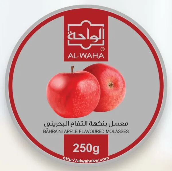 معسل الواحة تفاح بحريني