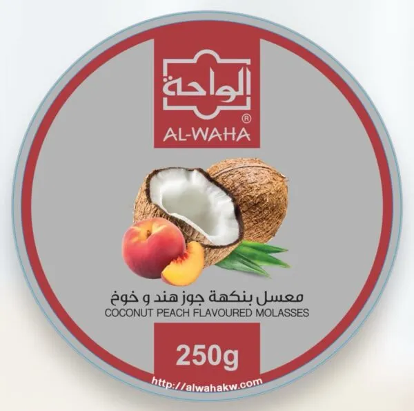معسل الواحة جوز هند وخوخ