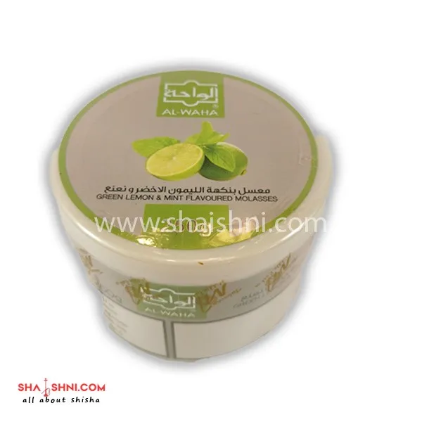 معسل الواحة ليمون اخضر ونعنع
