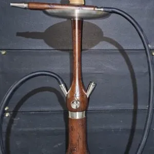 22d02035-f076-4029-b24e-a01073c65e92 شيشة هوكا التركية لون بني كامل خشب