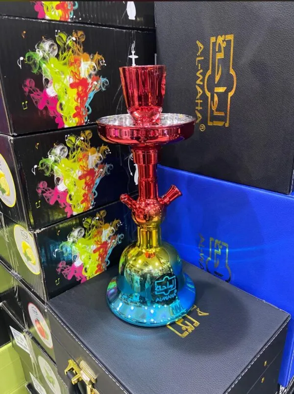 شيشة الواحة زجاج مكس ألوان 1