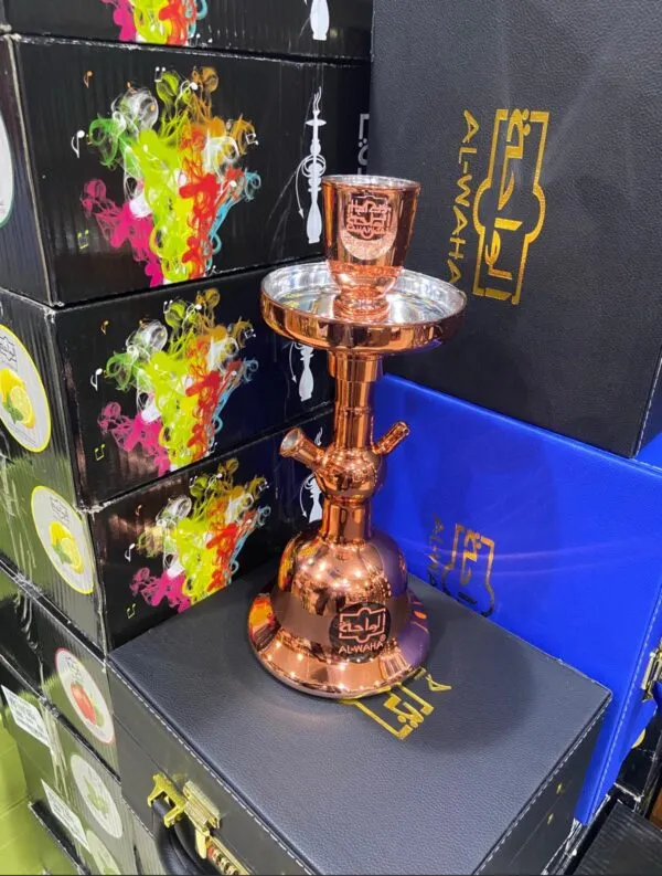 شيشة الواحة زجاج لون برونزي لمعة