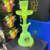شيشة الواحة زجاج لون فسفوري