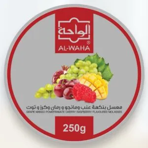 img_1479 معسل الواحة عنب و مانجو و رومان و كرز وتوت
