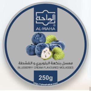 معسل الواحة بلوبيري و قشطة