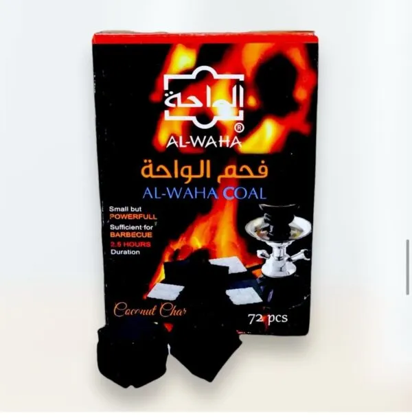 فحم الواحة 72 قطعة - 1 كيلوغرام